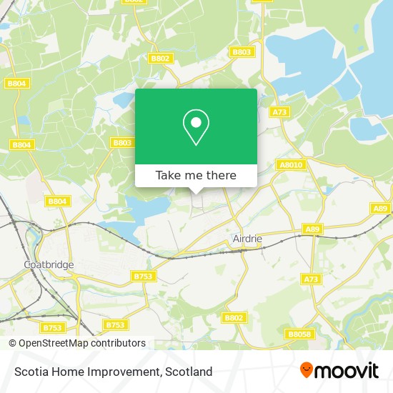 Scotia Home Improvement map