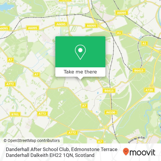 Danderhall After School Club, Edmonstone Terrace Danderhall Dalkeith EH22 1QN map