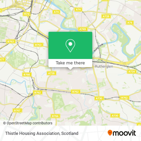 Thistle Housing Association map