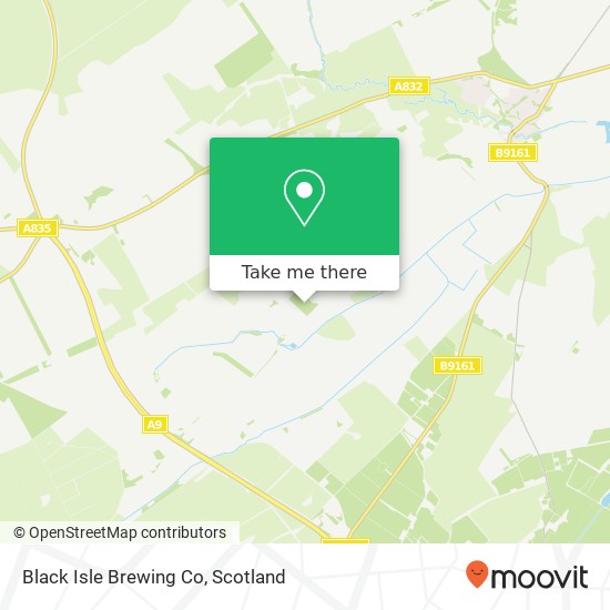 Black Isle Brewing Co map