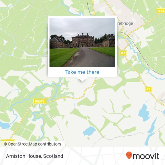 Arniston House map