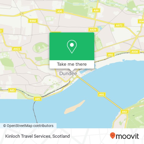 Kinloch Travel Services map