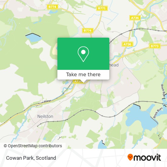 Cowan Park map