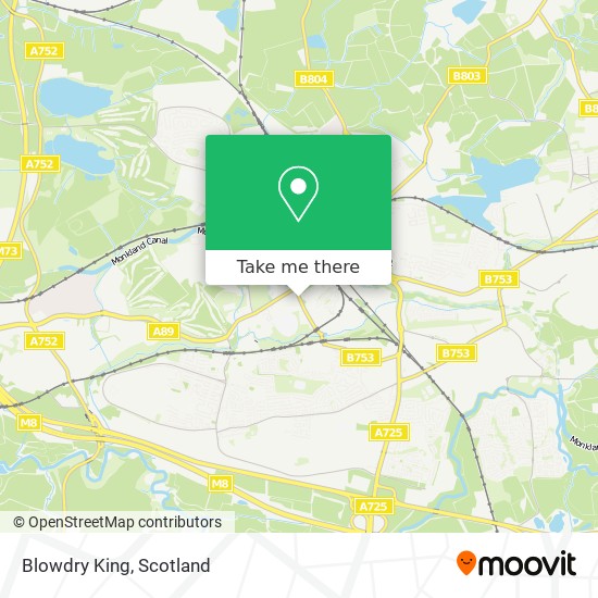 Blowdry King map