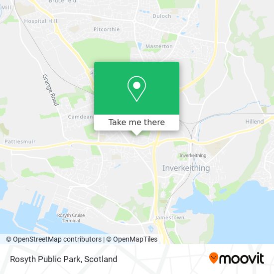 Rosyth Public Park map