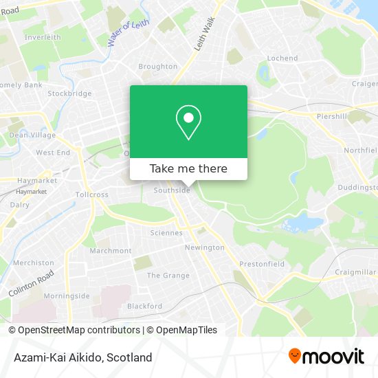 How To Get To Azami Kai Aikido In Edinburgh By Bus Light Rail Or Train