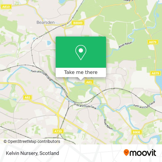 Kelvin Nursery map