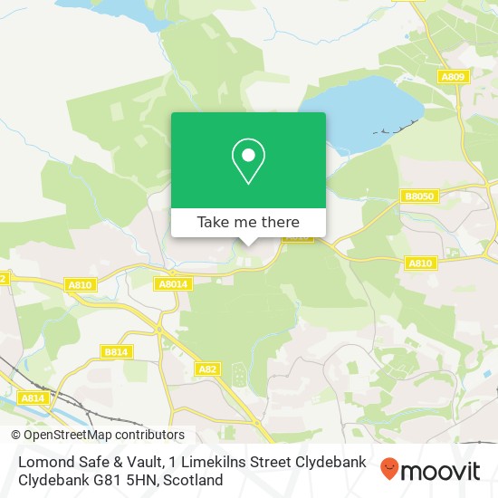Lomond Safe & Vault, 1 Limekilns Street Clydebank Clydebank G81 5HN map