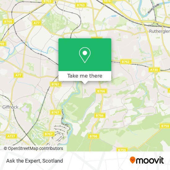 Ask the Expert map