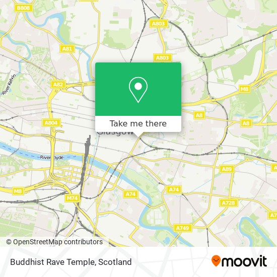 Buddhist Rave Temple map