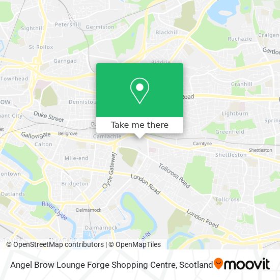 Angel Brow Lounge Forge Shopping Centre map