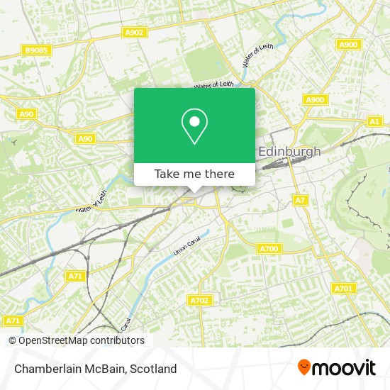 Chamberlain McBain map