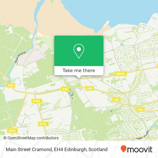 Main Street Cramond, EH4 Edinburgh map