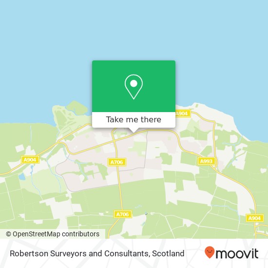 Robertson Surveyors and Consultants map