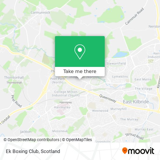 Ek Boxing Club map