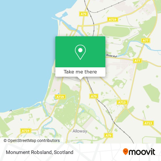 Monument Robsland map