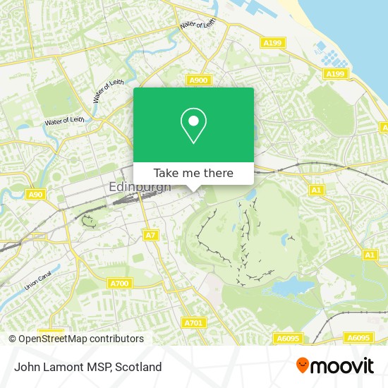 John Lamont MSP map