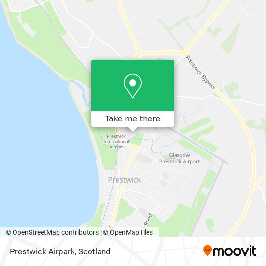 Prestwick Airpark map
