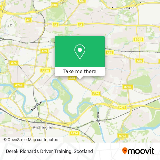 Derek Richards Driver Training map