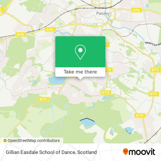 Gillian Easdale School of Dance map