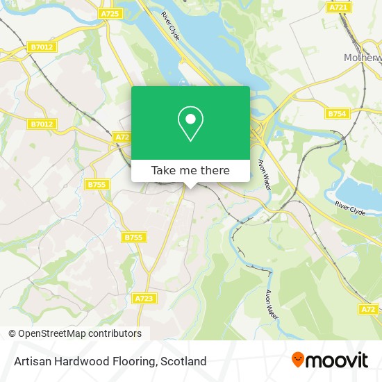 Artisan Hardwood Flooring map