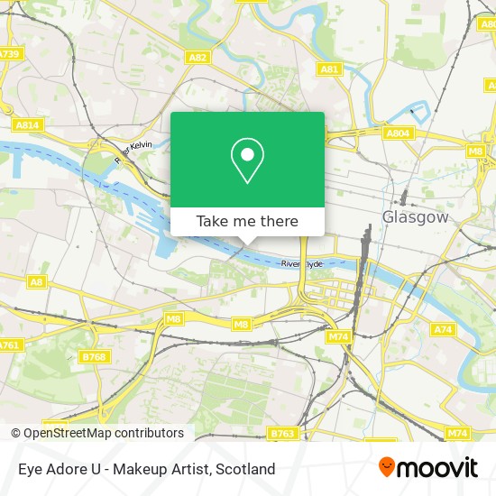 Eye Adore U - Makeup Artist map