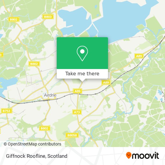 Giffnock Roofline map