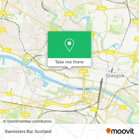 Bannisters Bar map
