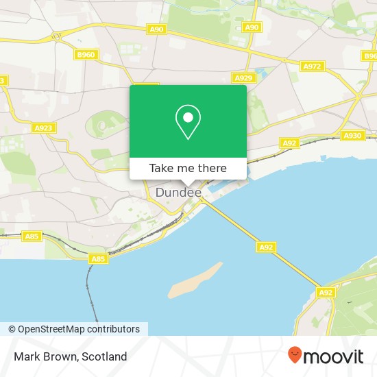 Mark Brown map