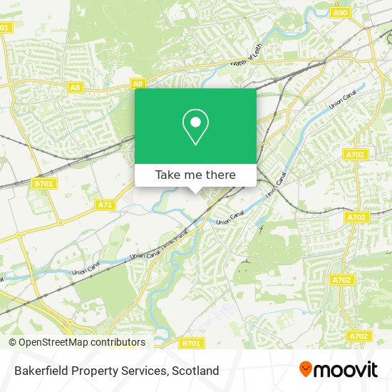 Bakerfield Property Services map