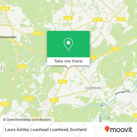 Laura Ashley, Loanhead Loanhead map