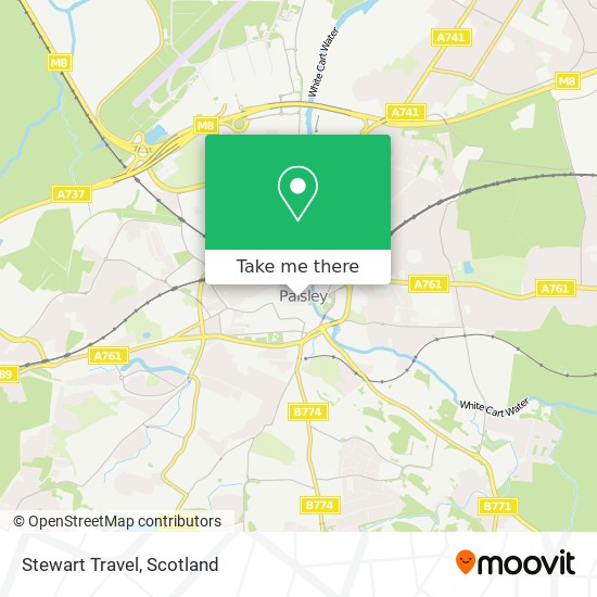 Stewart Travel map