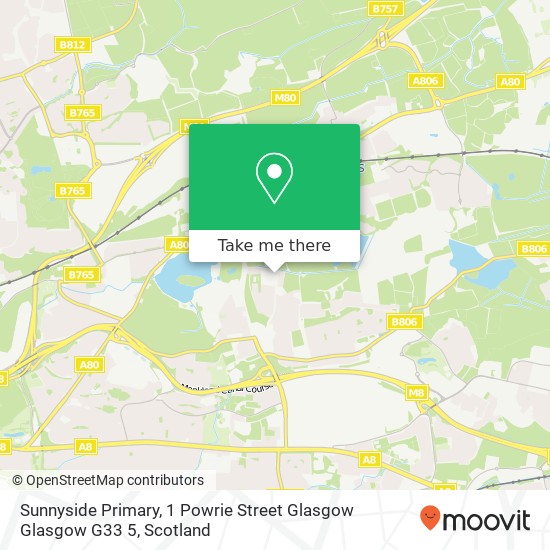 Sunnyside Primary, 1 Powrie Street Glasgow Glasgow G33 5 map