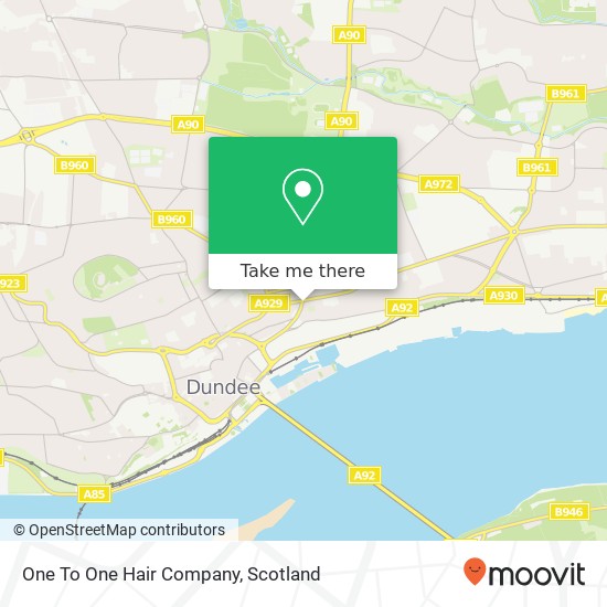 One To One Hair Company map