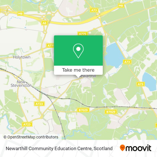 Newarthill Community Education Centre map