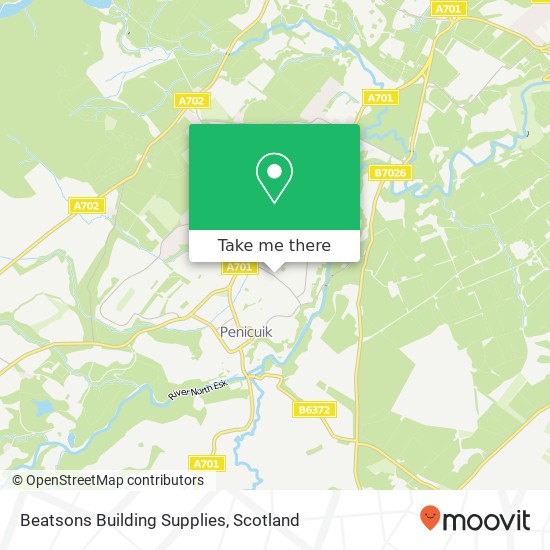 Beatsons Building Supplies map