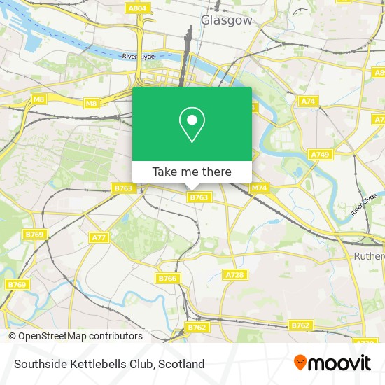 Southside Kettlebells Club map