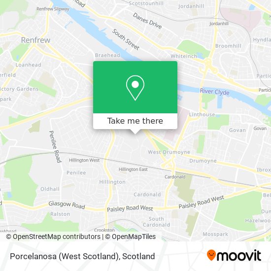 Porcelanosa (West Scotland) map