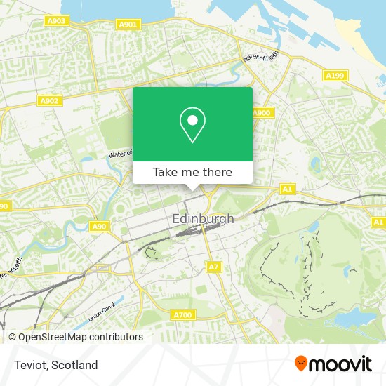 Teviot map