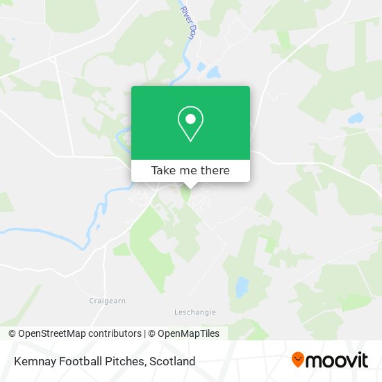 Kemnay Football Pitches map