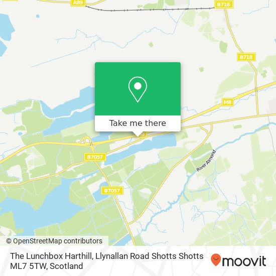 The Lunchbox Harthill, Llynallan Road Shotts Shotts ML7 5TW map
