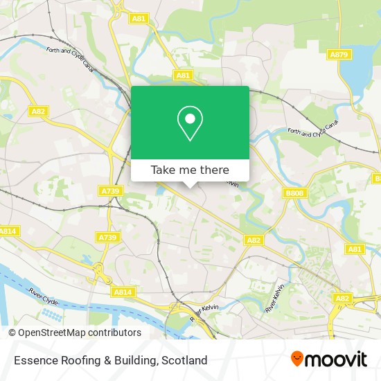 Essence Roofing & Building map