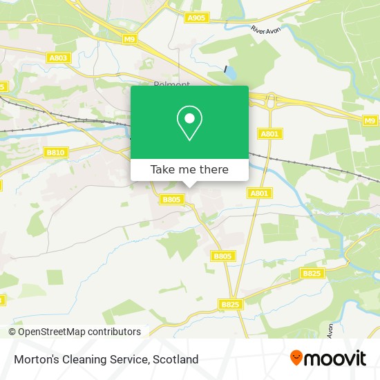 Morton's Cleaning Service map