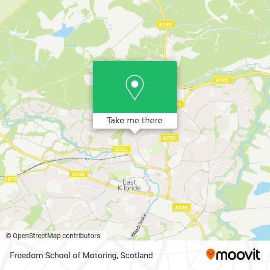 Freedom School of Motoring map