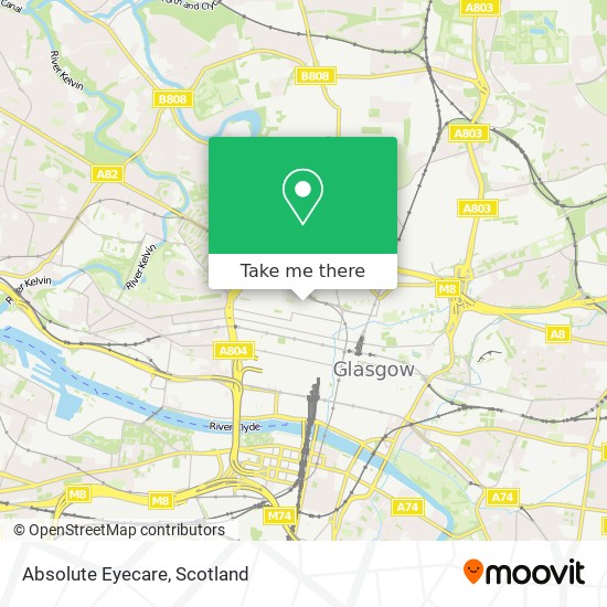Absolute Eyecare map