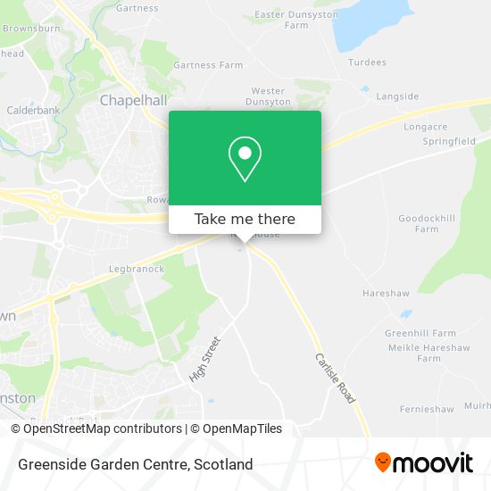 Greenside Garden Centre map