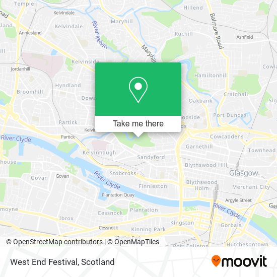 West End Festival map