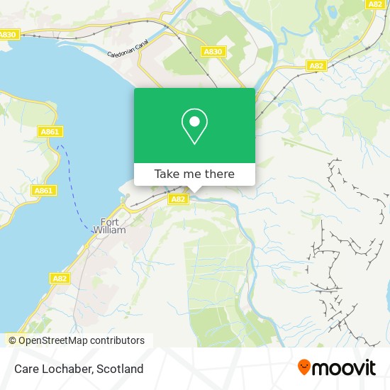 Care Lochaber map