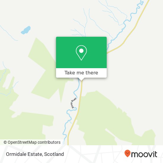 Ormidale Estate map