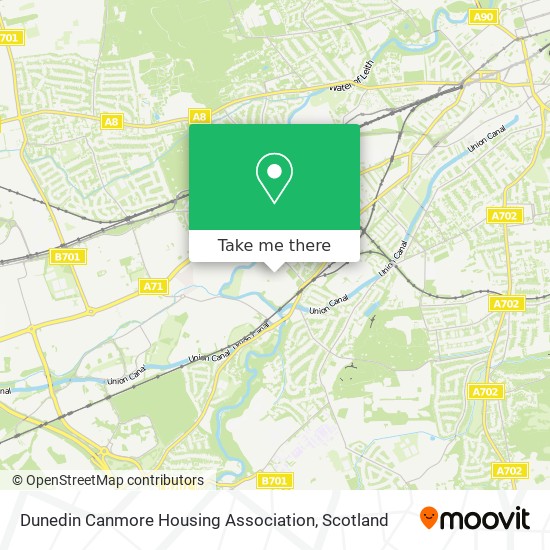 Dunedin Canmore Housing Association map